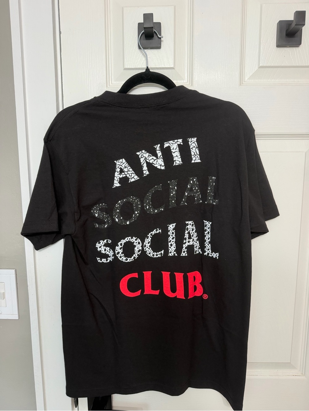 Anti Social Social Club Cement T-Shirt Black Men’s Size Medium NWT
